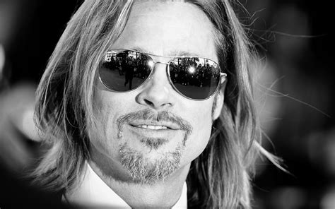 Download American Actor Celebrity Brad Pitt HD Wallpaper