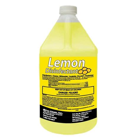 Lemon Disinfectant - Sewn Products