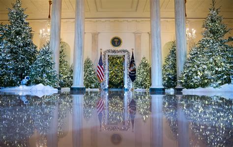 At the White House, the Halls Are Decked for Christmas - The New York Times