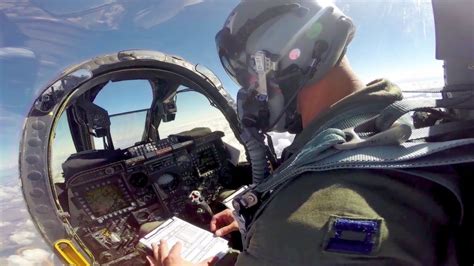 A-10 Thunderbolt II Cockpit View - YouTube