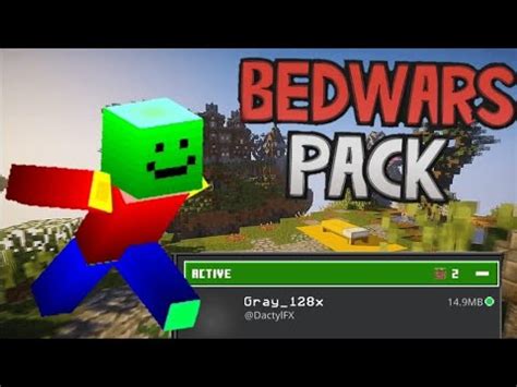 Best 128x texture pack for bedwars fps boost - YouTube