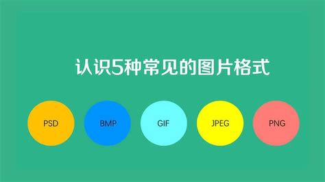 认识5种常见的图片格式_腾讯视频