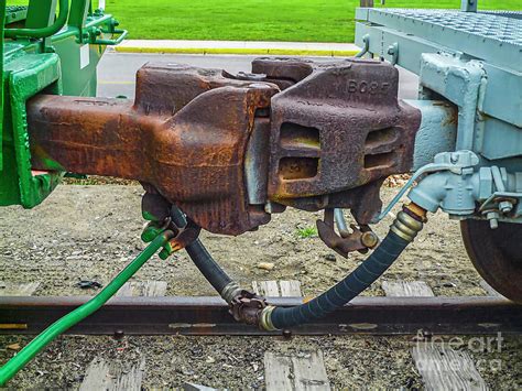 Railroad knuckle coupler#2 IDA_117 Photograph by Howard Stapleton - Fine Art America