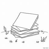 塗り絵ポストカード sketch template