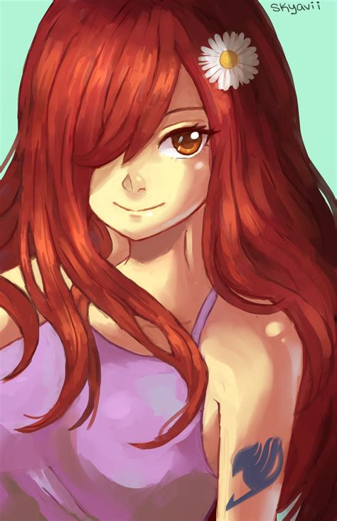 Erza Scarlet by Skyavii on DeviantArt