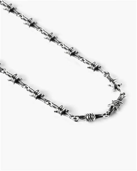 BARBED WIRE NECKLACE | Nove25