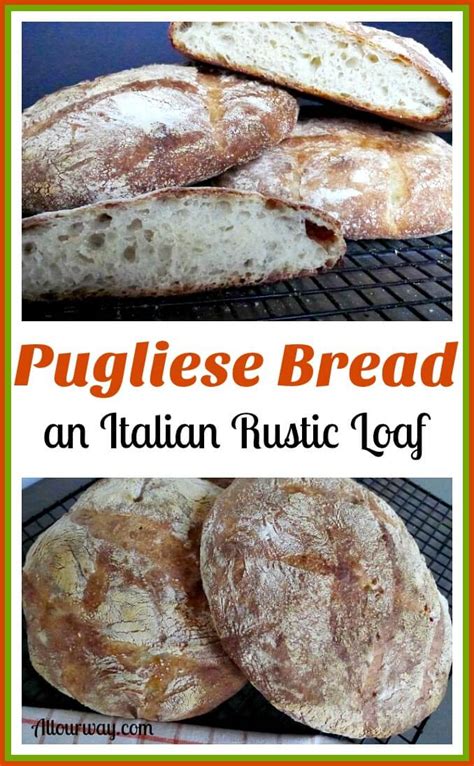 Pugliese Bread - An Italian Rustic Loaf