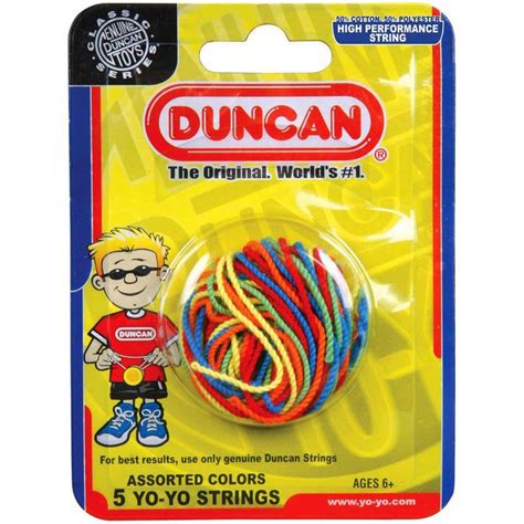 Yo-Yo - Strings - 5 Pack Multi-Colour (Duncan) - Mind Games