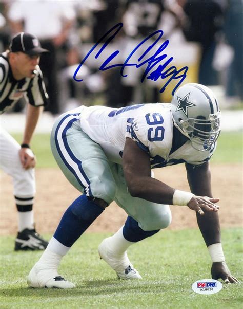 Chris Canty Autographed Photograph - Dallas Cowboys 8x10