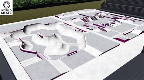 Worldskate - Skateboarding & Roller Sports - Tokyo 2020 Course Designs