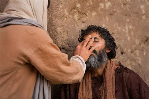 Christ Heals a Blind Man