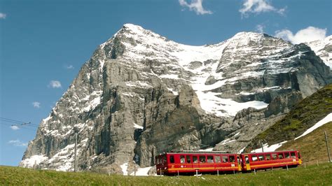 jungfraubahn, And, North, Face, Of, The, Eiger, Switzerland Wallpapers HD / Desktop and Mobile ...