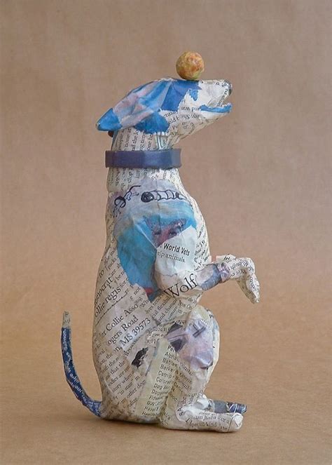 Paper Mache Sculptures – Photos from Readers | Ultimate Paper Mache | Paper animals, Paper mache ...