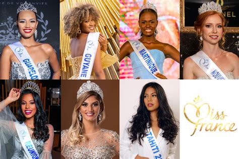 Miss France 2023 : découvrez les sept candidates qui représentent les ...