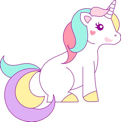 Cute Unicorn Wallpaper Png Free Hand Drawn Unicorn Clip Art Free | Images and Photos finder