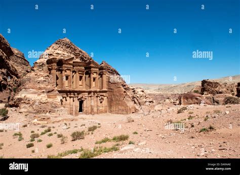 The Monastery (El Deir), Petra, Jordan Stock Photo - Alamy