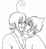 People Kissing Coloring Pages At GetDrawings  Free Download sketch template