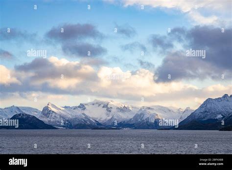 Cruise along the Norwegian coast Stock Photo - Alamy