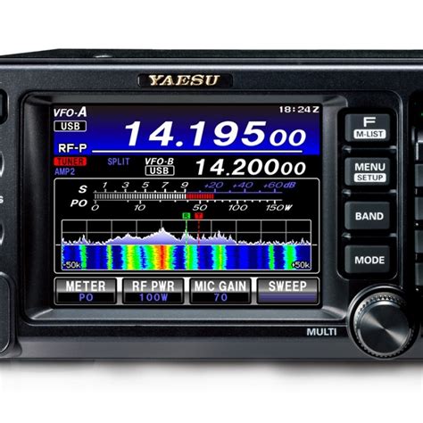 Πομποδέκτης Yaesu FT-991A για HF/50Mhz VHF,UHF,C4FM 100W.