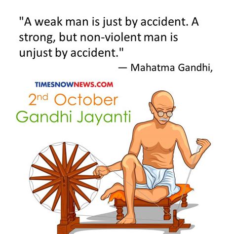 Mahatma Gandhi | International Day of Non-Violence: 10 quotes of ...