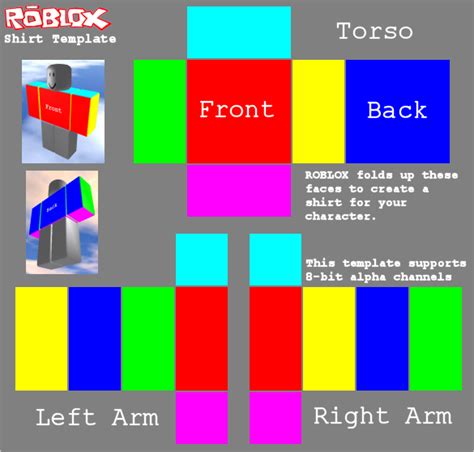 ROBLOX shirt template by ChipsterTool on DeviantArt