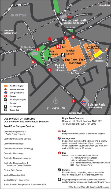 Campus map PDFs | UCL Maps