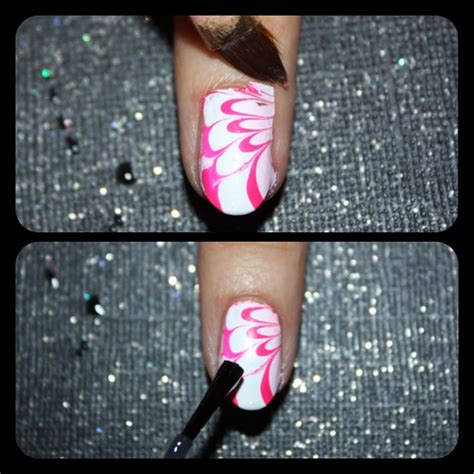 MOTD - Makeup of the Day: Water Marble Nail Designs Tutorial.