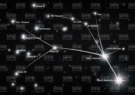 Star Map of the Zeta Reticuli System Famous Ufology Observation Poster DIGITAL DOWNLOAD - Etsy ...