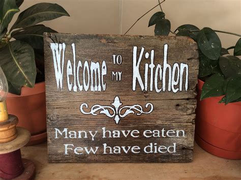 Western Home Decor, Farmhouse Kitchen, Western Kitchen, Barnwood Sign, Rustic Sign, Humorous ...