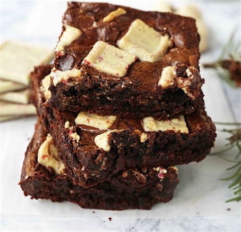 Peppermint Bark Brownies – Modern Honey