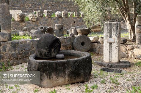 Ruins of Capernaum, Israel, Middle East - SuperStock