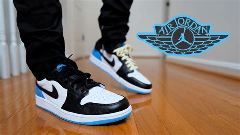 JORDAN 1 OG LOW "DARK POWDER BLUE" UNC REVIEW & ON FEET | ARE THE LOWS BETTER THAN THE HIGHS ...