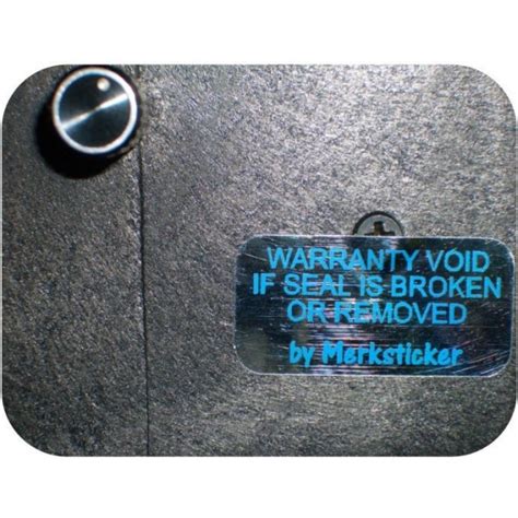 Warranty Void Sticker Labels Security Labels LABEL&CO