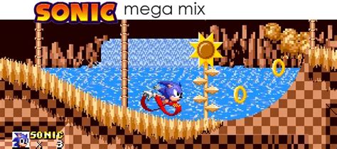 New Sonic The Hedgehog ROM Hack - Sonic 1 Mega Mix - RetroGaming with ...