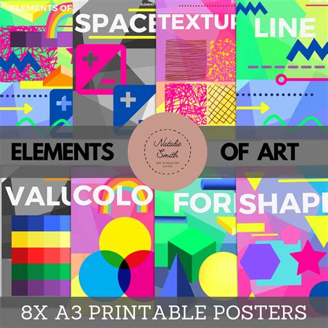 Elements of Art Classroom Posters • Teacha!