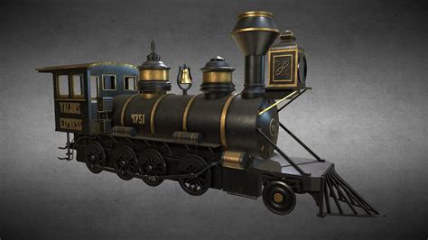 New Wild West Train - Buy Royalty Free 3D model by DafVader [981f7ba ...