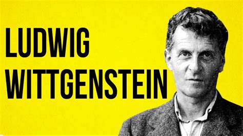 PHILOSOPHY - Ludwig Wittgenstein - YouTube