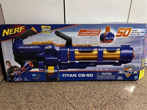 NERF Titan CS-50 N-Strike Elite, Hobbies & Toys, Toys & Games on Carousell