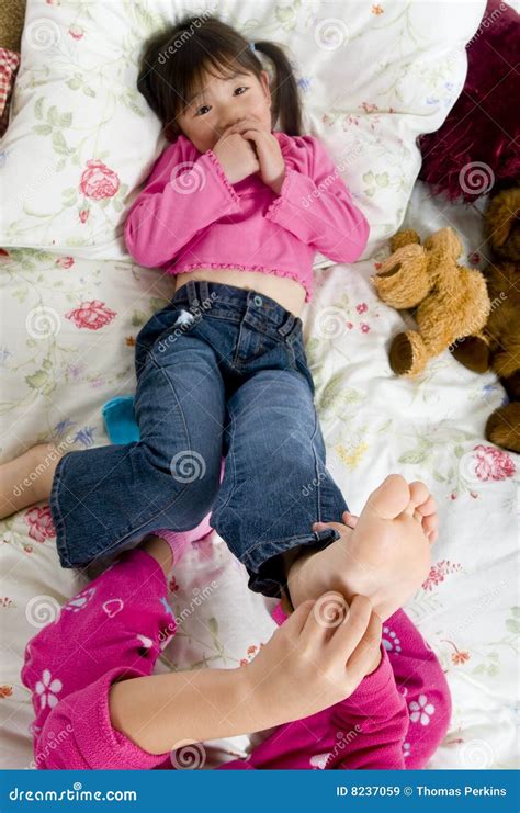 Tickling Feet Royalty Free Stock Images - Image: 8237059