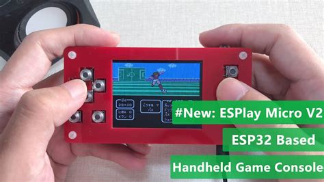 #New Version# ESPlay Micro V2 - ESP32 Handheld Game Console - YouTube