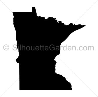 Minnesota Silhouette