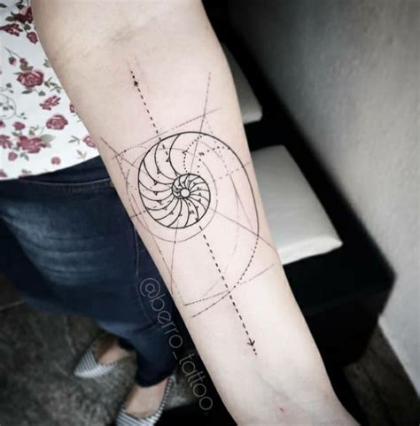 101 Amazing Fibonacci Tattoo Ideas You Need To See! | Fibonacci tattoo, Spiral tattoos ...