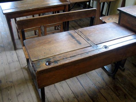 These are the sort of desks we had at boarding school in the 70's | Old ...