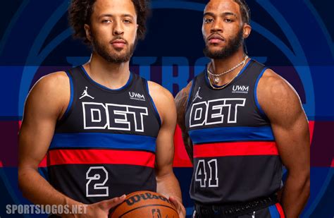 Detroit Pistons Unveil New “DET” Statement Edition Uniform for 2023 – SportsLogos.Net News