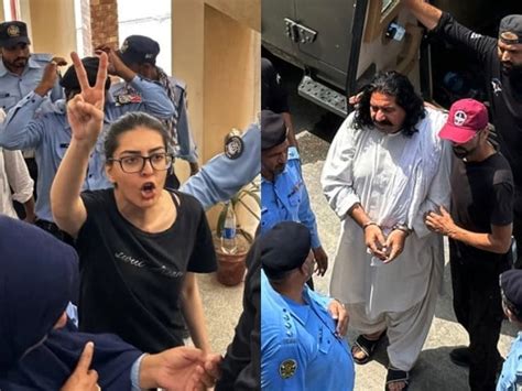 Ali Wazir, Imaan Mazari arrested on terrorism, sedition charges