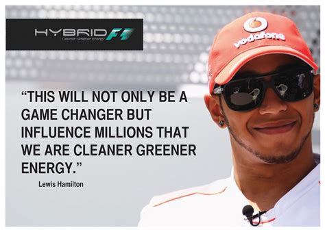 Lewis Hamilton Quotes about environment | Lewis hamilton, Hamilton ...