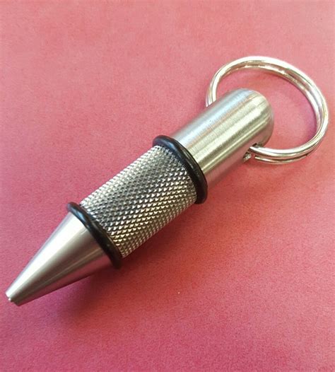 New, Mini KUBA +, 5/8" stainless steel Kubaton, keychain style self ...