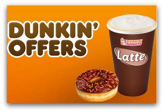 New Dunkin' Donuts Coupons