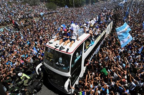 Fan gloom as Argentina World Cup victory parade ends abruptly