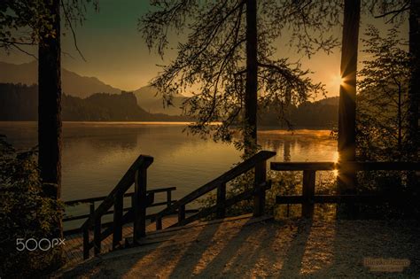 Lake Bled sunrise